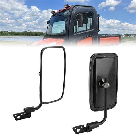 mirror for skid steer|farm tractor rear view mirrors.